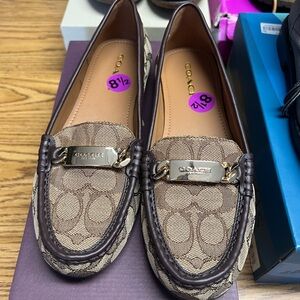 Coach flats, size 8 1/2